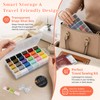 Sewing Thread Set 30 Colours, Polyester Embroidery Threads, Sewing Kit
