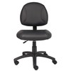 Boss Office Products Posture Task Chair, No Arms, Black