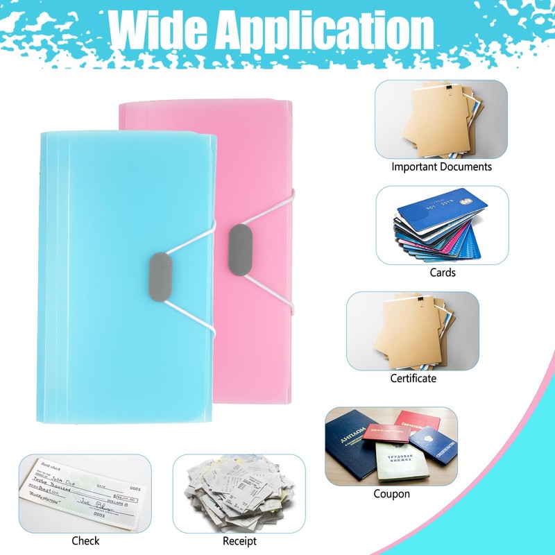 2 x Expanding File A6, Index Card Box A6, Document