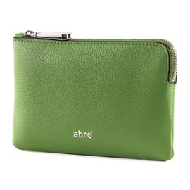 abro Leather Dalia Cosmetic Bag Lime, lime