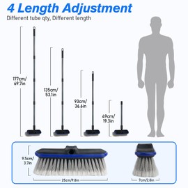 Forgrace Car Wash Brush with Long Handle 67" 170cm