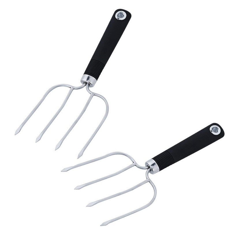Turkey Lifter Forks Set of 2 Stainless Steel Turkey Lifters