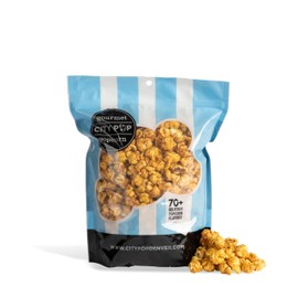 Pumpkin Spice Gourmet Popcorn | 6 Cups Total | Made From Scratch, Made in USA, & GMO-Free | Great as a Snack, Gift, Thank You, & Movie Night - (9.6oz Total)