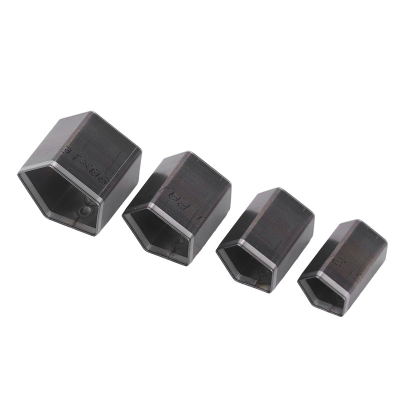 4Pcs Pentagon Cutting Punching Die Alloy Steel Leather Cutting Mold