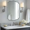 ANDY STAR Chrome Bathroom Mirror for Wall, 24x32 Inch Polished