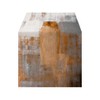 LOZULO Table Runner Modern Orange Runner Table Boho Linen Table