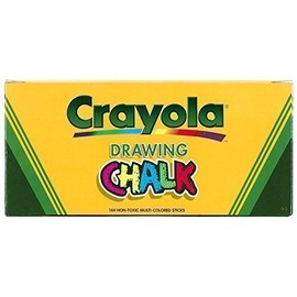 CRAYOLA LLC CRAYOLA ART CHALK 144 STICKS ASST (Set of 3)