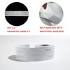 MOLTRES DOT-C2 Reflective Tape,White Silver 2Inch X30 Feet Waterproof Conspicuity