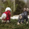 PawPawer Dog Raincoat Jacket with Reflective String and Elastic Cuffs