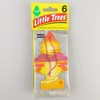 リトルツリー エアフレッシュナー お得な6枚組 サンセット ビーチ（ Little Trees Air Fresheners 6pac
