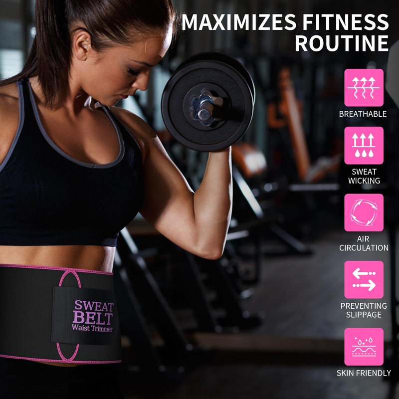 ZPP Waist Trainer for Women and Men, Neoprene Sweat Band