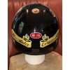 Tennessee Leather Lady Rider Black Dot Approved Motorcycle Helmet With