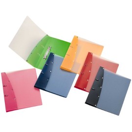 Veloflex Diamond Ring Binder, Polypropylene Solid Plastic, 2 Ring Mechanism 20 mm 1 Assorted Colours