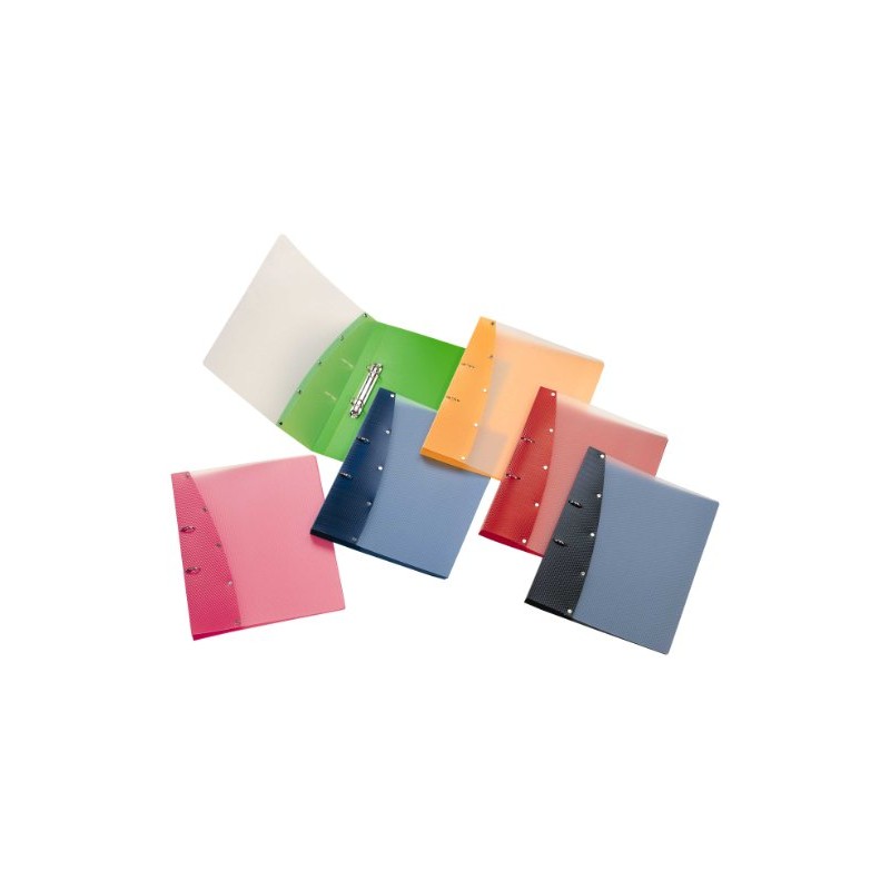 Veloflex Diamond Ring Binder, Polypropylene Solid Plastic, 2 Ring Mechanism