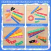Sayglossy Jumbo Magnetic Fraction Tiles 16 Inch for Rainbow Teacher