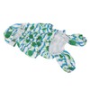 Reflective Puppy Raincoat Sea Turtle Pattern Lightweight Breathable Waterproof Pet