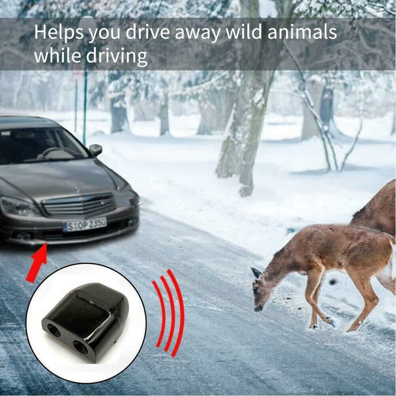 Partscollect 2 Pair Sonic Aniaml Repeller Shoo Whistle Roo Kangaroo