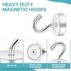 Neosmuk 40lb+ Extra Strong Magnet with Hook for Fridge,Heavy Duty