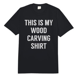 This is My Wood Carving Shirt - Funny Tshirt for Wood Carver Comfort Colors Adult Heavyweight T-Shirt