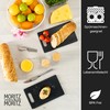 Moritz & Moritz 2-Piece Plastic Chopping Board Set in Granite
