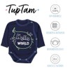 TupTam Baby Bodysuit Long Sleeve - Wrap Bodysuit Long Sleeve