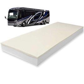 Foamma 3” x 30” x 84” Truck, Camper, RV Memory Foam Bunk Mattress Replacement, Made in USA, Comfortable, Travel Trailer, CertiPUR-US Certified, Cover Not Included