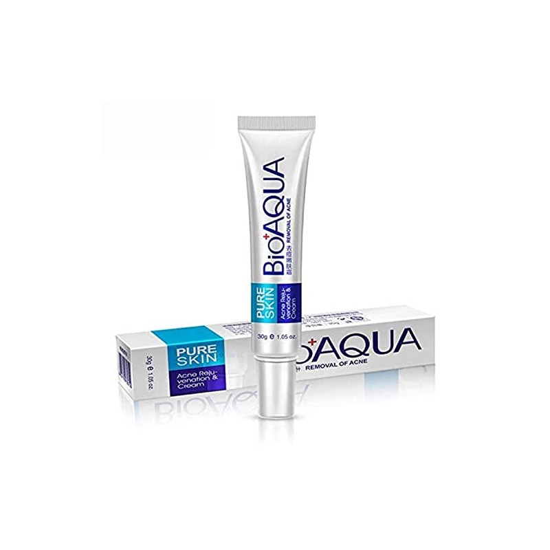 Bioaqua Crema Pure Skin Elimina Acné y Cicatrices Control De