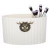 Makeup Brush Storage Box Large Capacity Orderly Storage Plastic Desktop