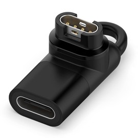 AWADUO Type C Female to Garmin Fenix 7 Charger Adapter Converter Quick Charge Plug Compatible with Garmin Fenix 7/7S/7X/instinct 2/2S/ Smart Watch Accessories(one Piece)
