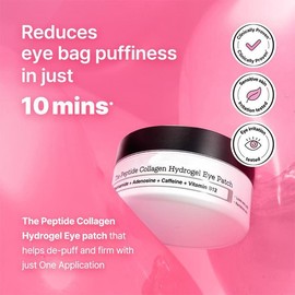 [Dr.ROSESHOP] The Peptide Collagen Hydrogel Eye Patch (60 patches) | DEPUFFS UNDERYE BAGS IN JUST 10 MINUTES Daily Pack:_1-Pack