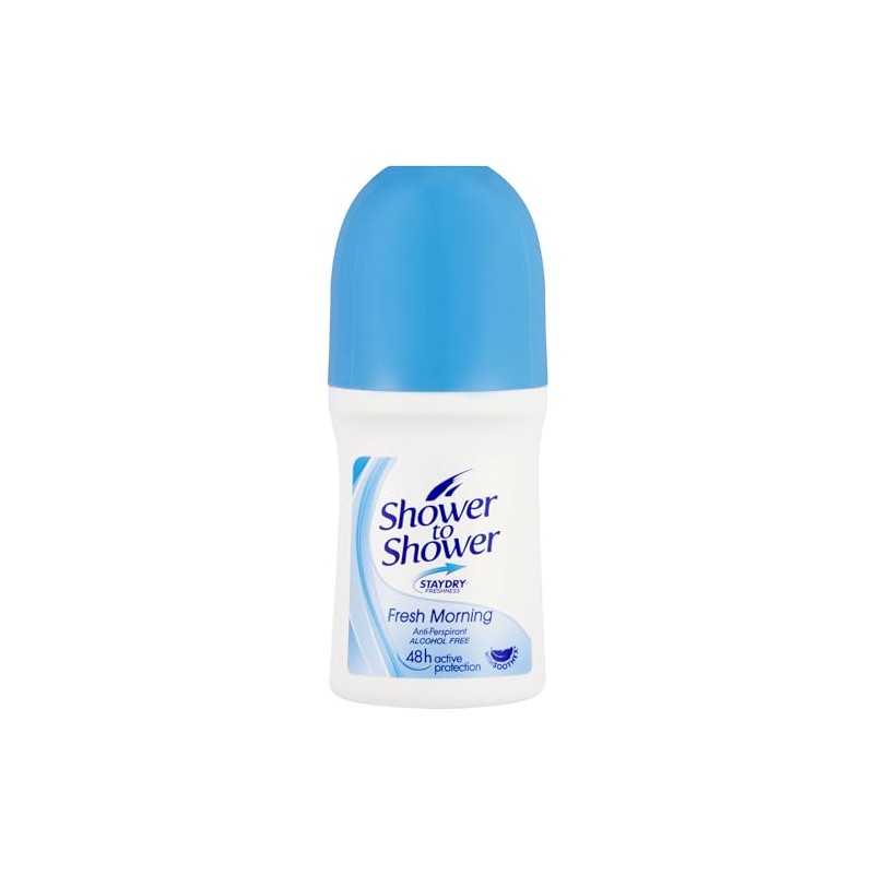 Shower to Shower Ladies Roll On Fresh Morning 50ml