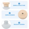Baluue 2 Pcs Squeeze Bottles with Flip Caps Refillable Plastic