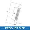 A ABSOPRO Motorcycle Main Stands Bracket Kickstand Return Spring for