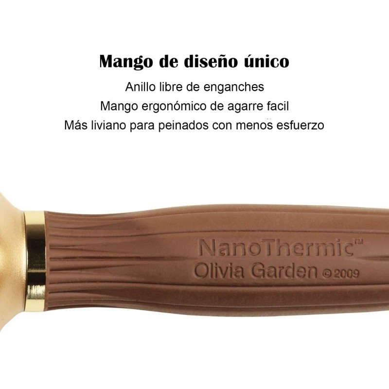 Cepillo Nano Termico Olivia Garden Nt24 1* Ceramica Iones