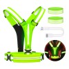 Malety Chaleco Arnés Reflectante Para Motociclismo/ciclismo/correr