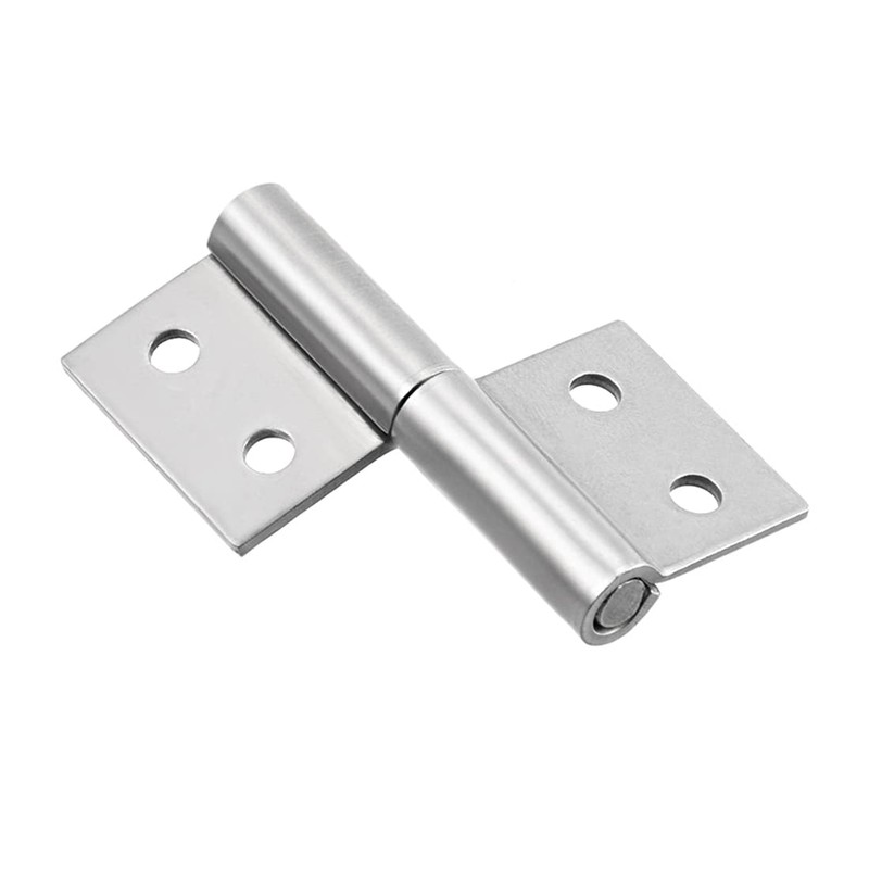 sourcing map 2-inch Long Steel Small Slip Joint Flag Hinge