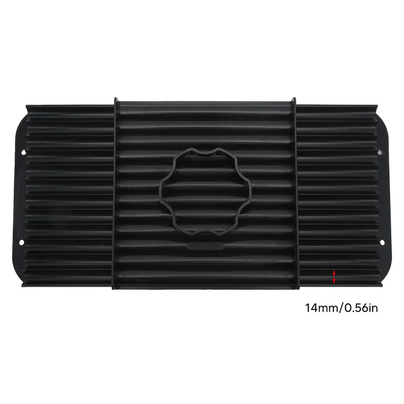 Bait Rolling Plate ABS Plastic Black Portable Lightweigh Fishing Bait