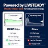 UCAN Geles energéticos Edge Energy Shots, sabor a naranja y