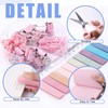 Glarks 1008pcs Pink Office Supplies Kit Desk Accessories Include Stapler,