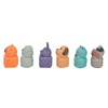6pcs Baby Soft Blocks Animal Stacking Building Blocks Squeezing Teething