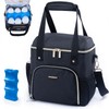 Breastmilk Cooler Bag with Ice Pack for 6 Mam Bottles