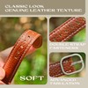 18mm Genuine Leather Soft Strap Quick Release Wristband Compatible with