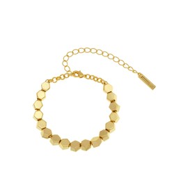Karen Millen Mosaic Bracelet for Women (Gold)