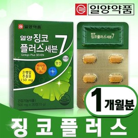 Il Yang Pharm 징코플러스30정 기억력개선 은행잎추출물 Ginkgo Plus 30 Tablets Memory Improvement Ginkgo Biloba Extract