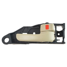 TRQ Right Interior Door Handle Ivory Passenger Side Compatible with 1999-2003 Toyota Solara