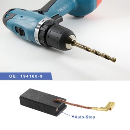 Be In Your Mind 2 Pairs of Carbon Brushes Carbon Brushes Motor Carbon Brushes 194160-9 Compatible with Makita HK1820 HK1820L HM0870C HM0871C, Carbon Pens with Automatic Shut-Off