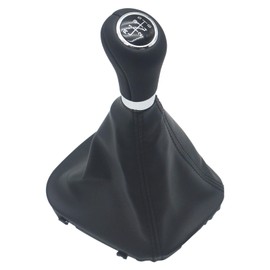 Arotzelox Gear Knob 6 Gears + Gear Boot + Frame for CLK Class W209 C W203 S203 Gear Knob Gear Knob