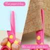 LOVESTOWN Kids Scissors, 5PCS Blunt Tip Toddlers Training Safety Scissor,