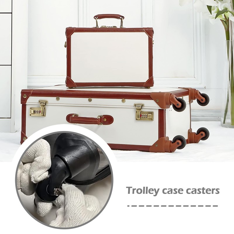 SG Store 2 Sets 60 x 18 mm Luggage Wheels