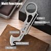 Hamans EDC Pry Bar Multi Tool Titanium EDC Crowbar Prybar